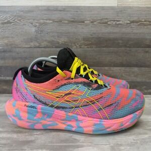 ASICS Gel Nimbus 25 Women's Running Shoes Sz 9 Color Injection Aquarium 1012B586